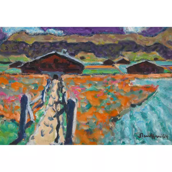 Landschaft bei Lauenen
