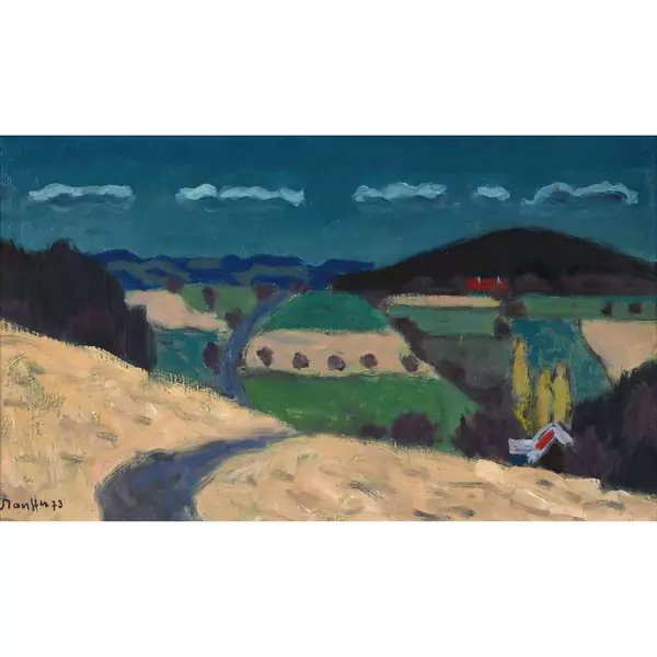 Sommerliche Landschaft bei Oberbalm