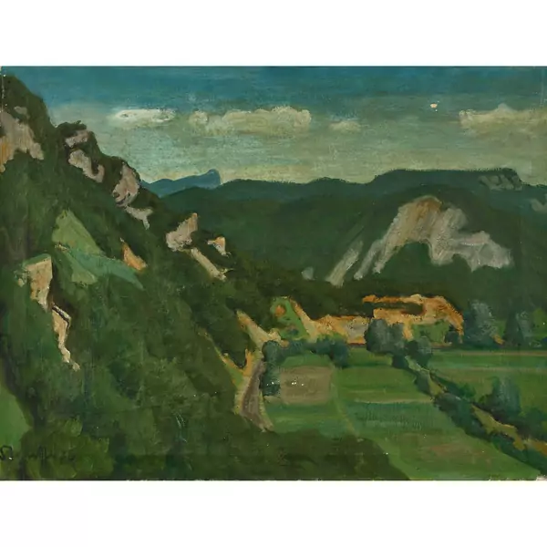 Sommerliche Voralpenlandschaft