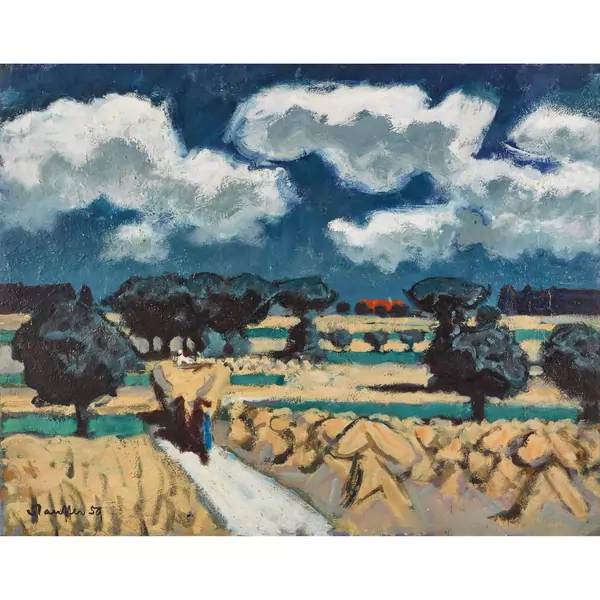 Sommerliche Feldlandschaft
