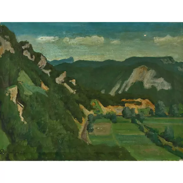 Sommerliche Voralpenlandschaft