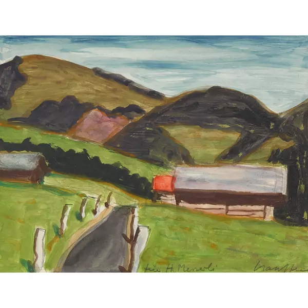 Hügelige Landschaft