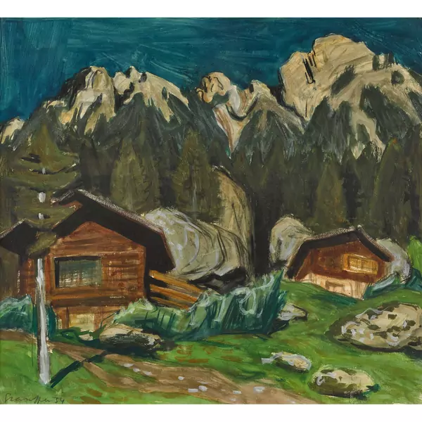 Sommerliche Berglandschaft
