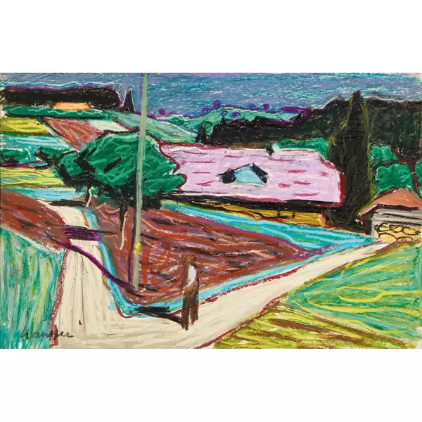 Hügelige Landschaft