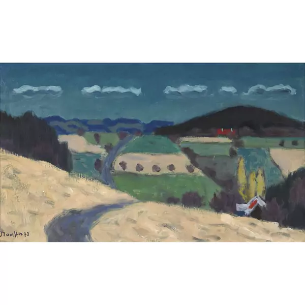 Sommerliche Landschaft bei Oberbalm
