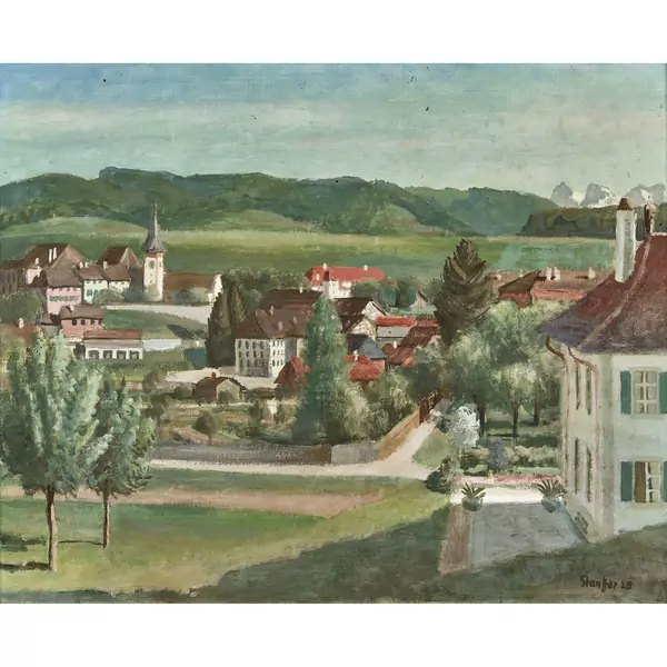 Blick auf Köniz