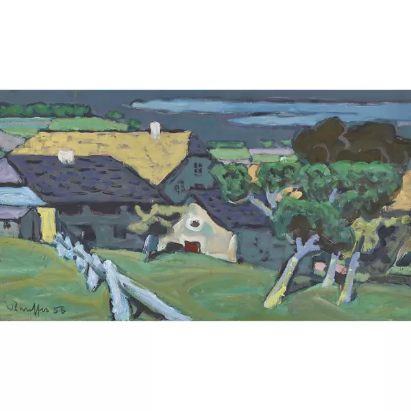 Dörfliche Landschaft