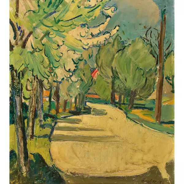 Sonnige Allee