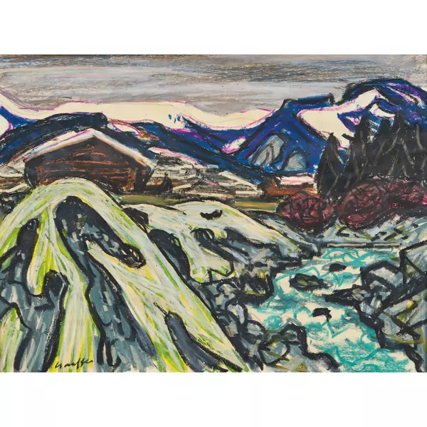 Vorfrühlingslandschaft
