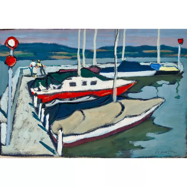 Boote im Hafen