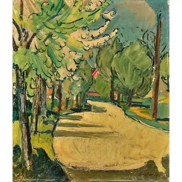 Sonnige Allee