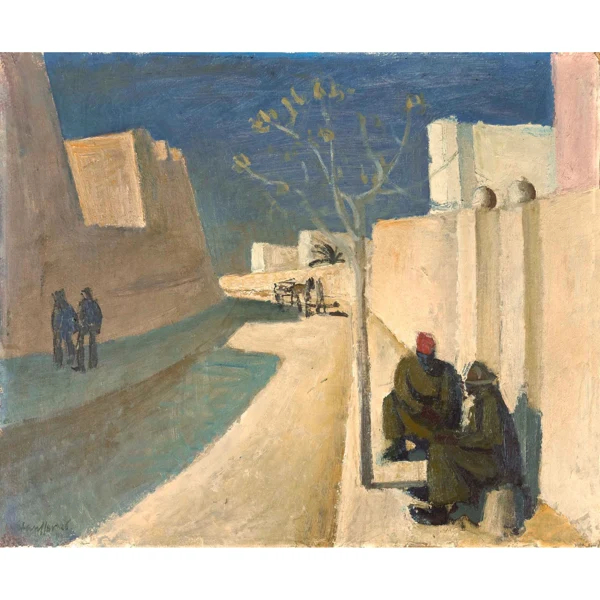 Fred Stauffer — MAROKKANISCHE STRASSENSZENE, 1925 STREET SCENERY IN MAROCCO, 1925