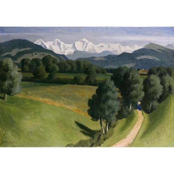 Fred Stauffer — SOMMERLANDSCHAFT, 1931 SUMMER LANDSCAPE, 1931