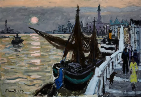 Sonnenuntergang in Venedig