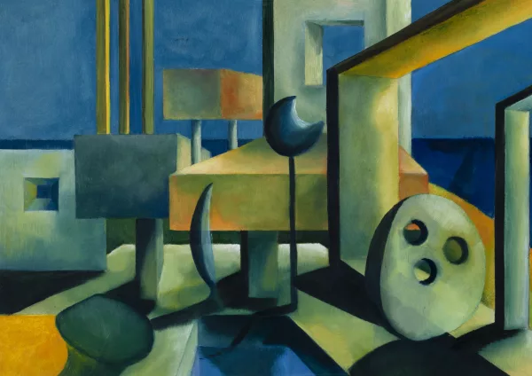 Fred Zemp — Surreale Landschaft, 1966