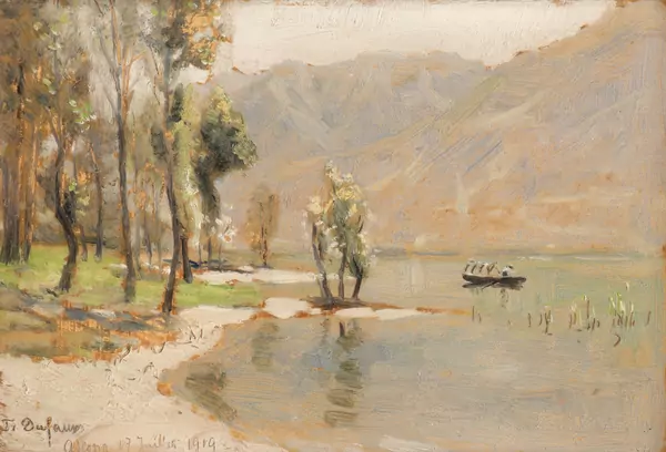 Frédéric DUFAUX (1852-1943), "Ascona" — DognyAuction