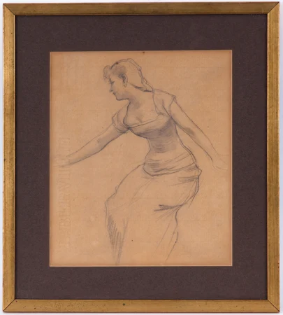 Etude de jeune femme