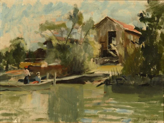 Frédéric Dufaux — Devant le chantier naval