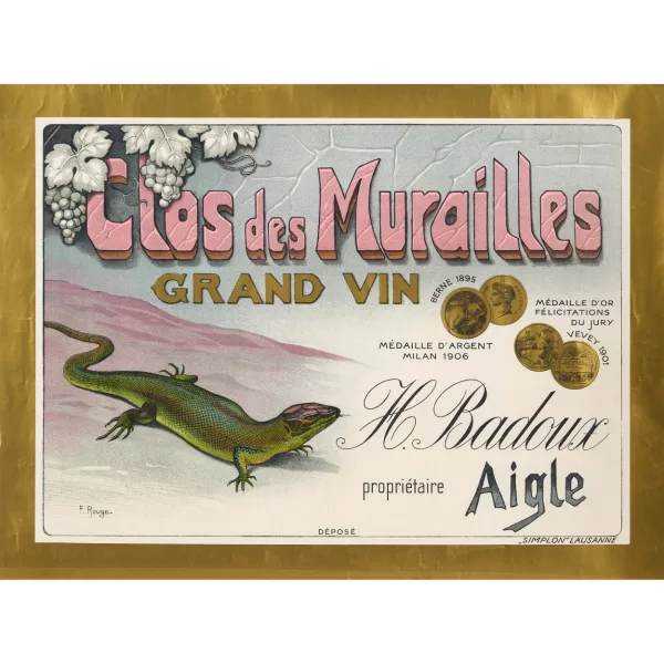 Frédéric Rouge — "Clos des Murailles Grand Vin Aigle".