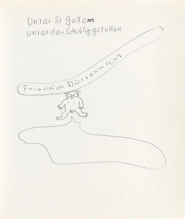 Lot von 3 Zeichnungen, 1983/1989