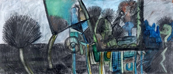 Friedrich Kuhn — Ohne Titel, 1968