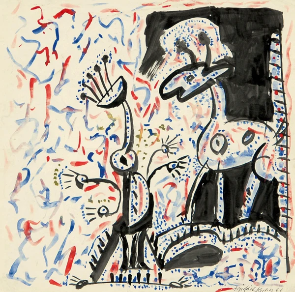 Friedrich Kuhn — Ohne Titel, 1960