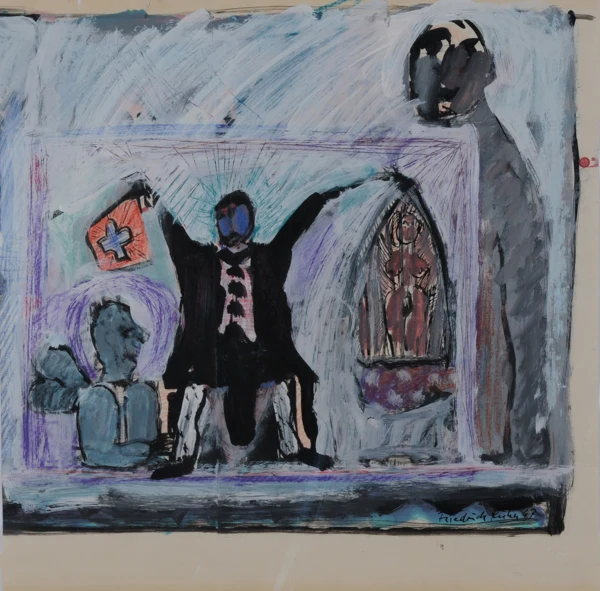 Friedrich Kuhn — Ohne Titel, 1967