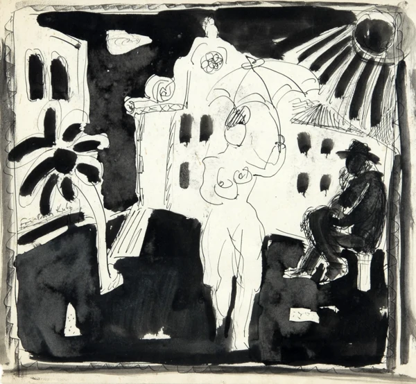 Friedrich Kuhn — Ohne Titel, um 1959