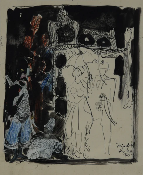 Friedrich Kuhn — Ohne Titel, 1970