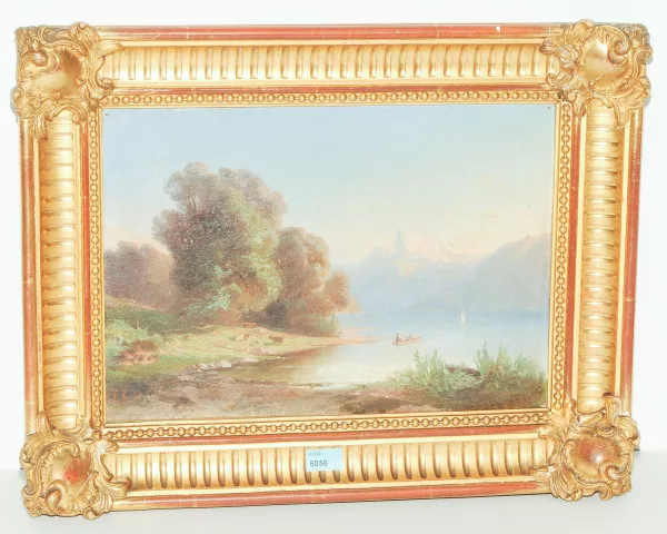 Friedrich R. Zimmermann — Der Genfer See mit d