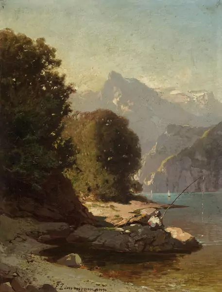 Friedrich Zimmermann (1823-1884) — Genève Enchères