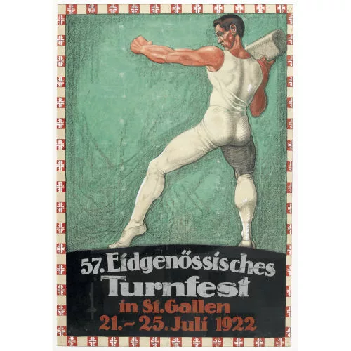 Fritz Brunnhofer — "57. Eidgenössisches Turnfest in St. Gallen 1922".