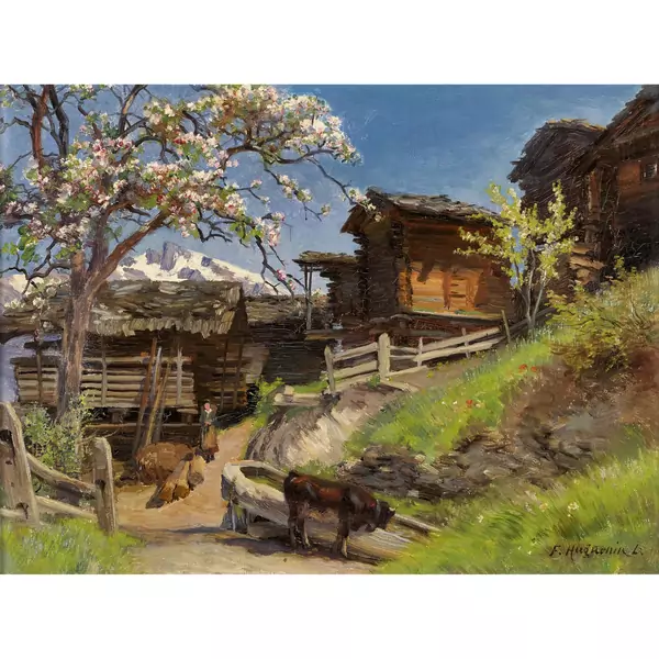 Walliser Dorf