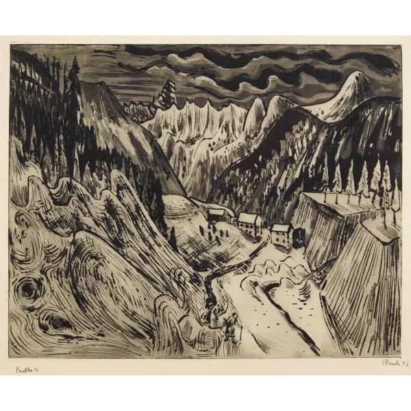 FRITZ EDUARD PAULI — "Wildboden".