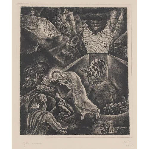FRITZ EDUARD PAULI — "Gethsemane".