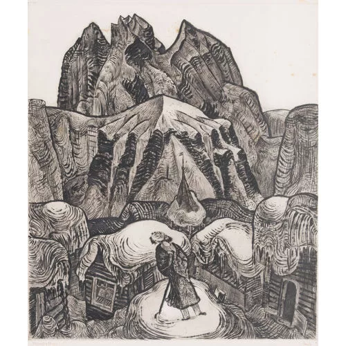 FRITZ EDUARD PAULI — "Mensch und Berge".