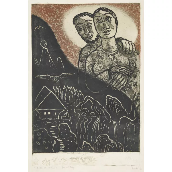 FRITZ EDUARD PAULI — "Simelibärg".
