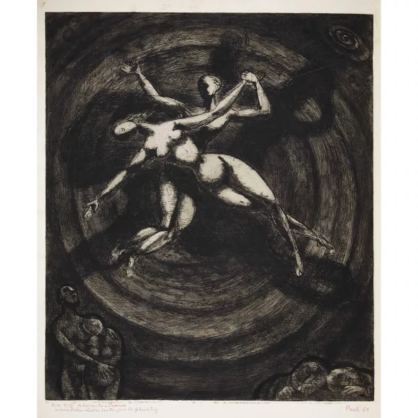 FRITZ EDUARD PAULI — "Perseus und Andromeda".