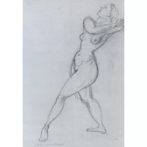 FRITZ EDUARD PAULI — Tänzerin.