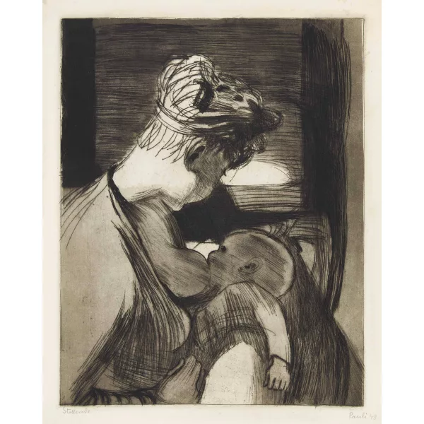 FRITZ EDUARD PAULI — "Stillende".