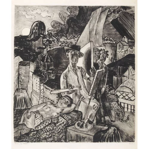 FRITZ EDUARD PAULI — "Maler".