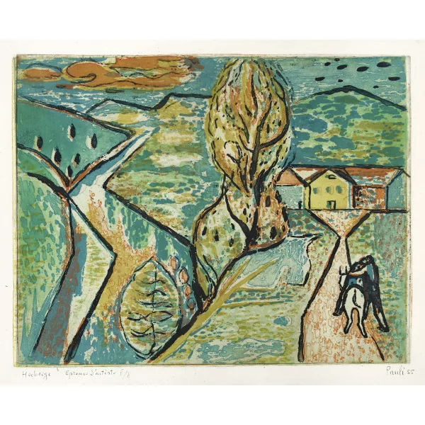 FRITZ EDUARD PAULI — "Herberge".