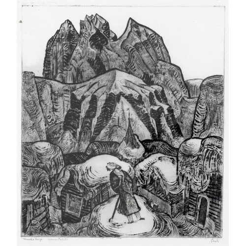 FRITZ EDUARD PAULI — "Mensch und Berge".
