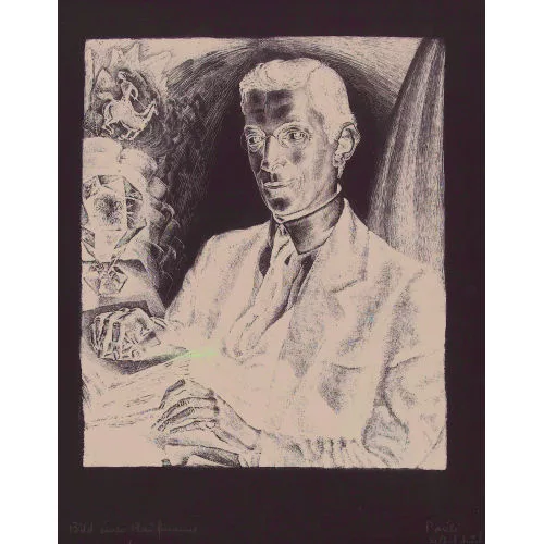 FRITZ EDUARD PAULI — Bildnis Ulrich: Der Kaufmann.