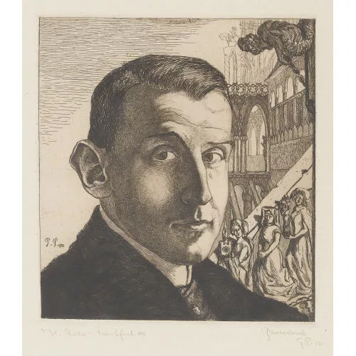 FRITZ EDUARD PAULI — "Bildnis Dr. Hans Rose".