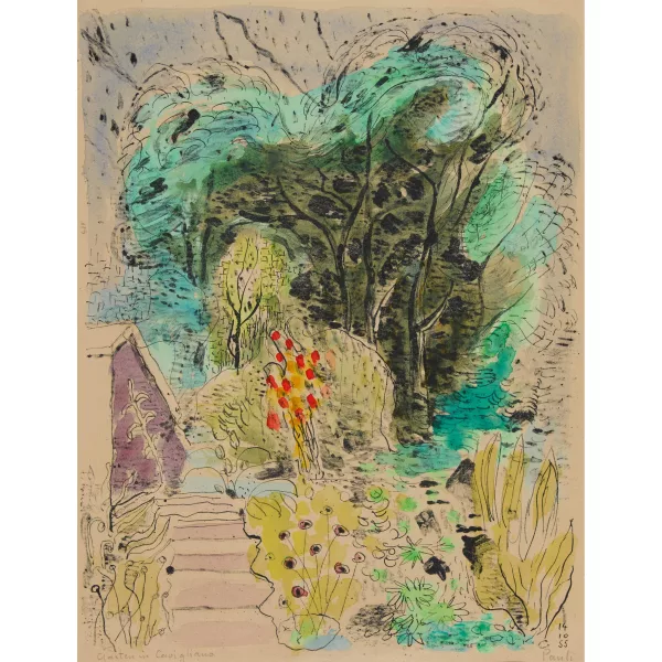 FRITZ EDUARD PAULI — "Garten II" (Garten in Cavigliano).