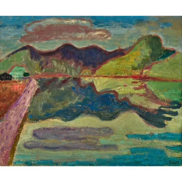 FRITZ EDUARD PAULI — Seelandschaft.