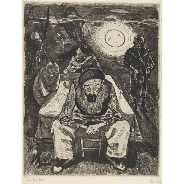 FRITZ EDUARD PAULI — "Nach dem Fest".