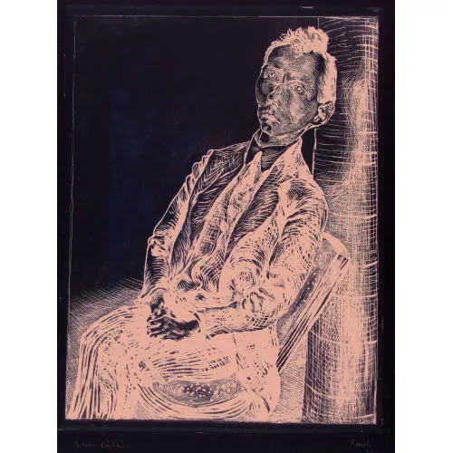 FRITZ EDUARD PAULI — Bildnis Pfarrer Bäschlin.