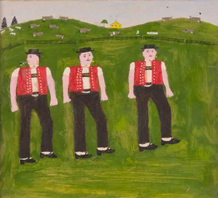 Fritz Frischknecht — Drei Sennen, 1975